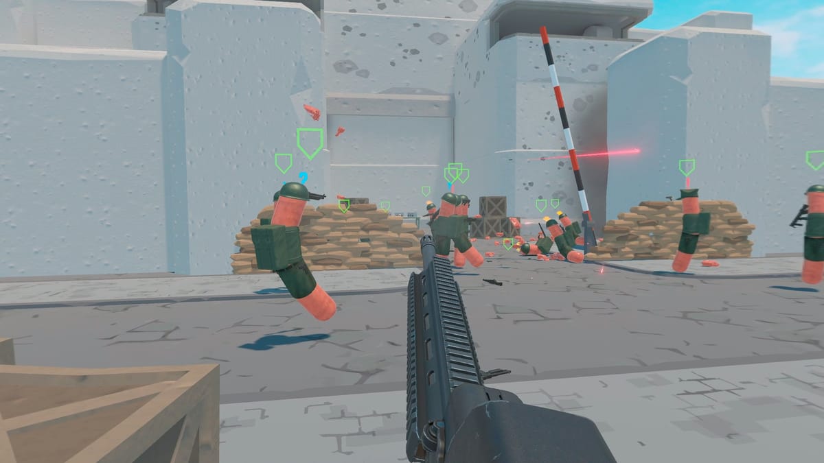 【VR版バトルフィールド】H3VRで大規模戦争を再現してみた