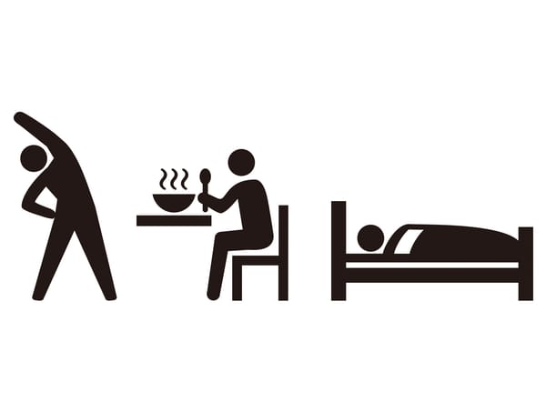一人暮らしの要は、食事・運動・睡眠